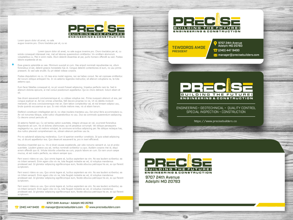 Precise logo design by jaize