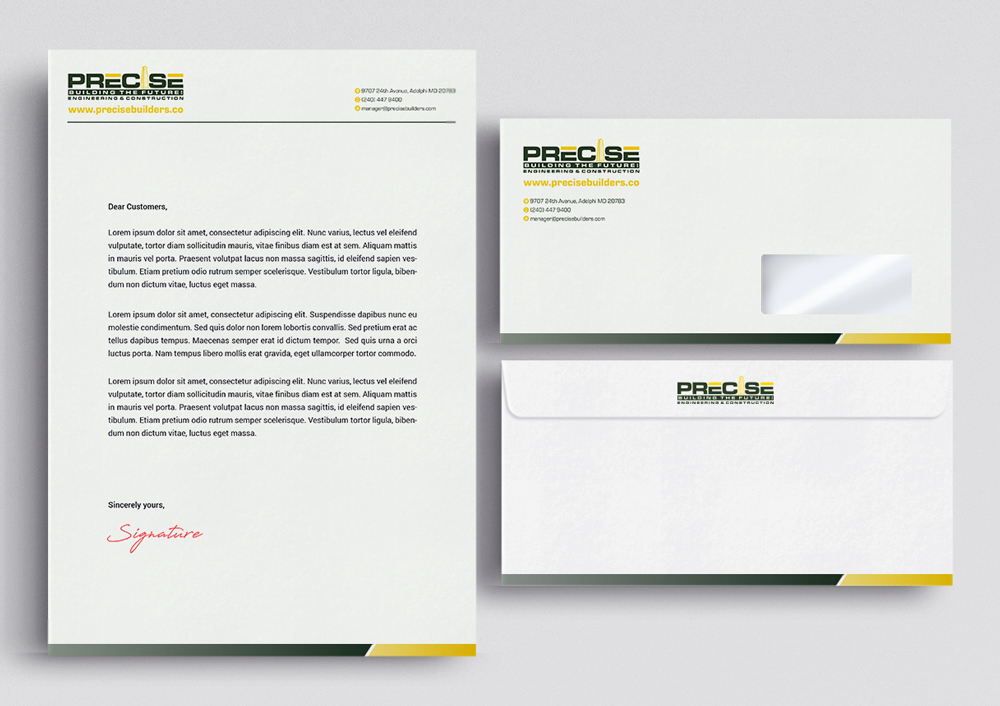 Precise logo design by KHAI