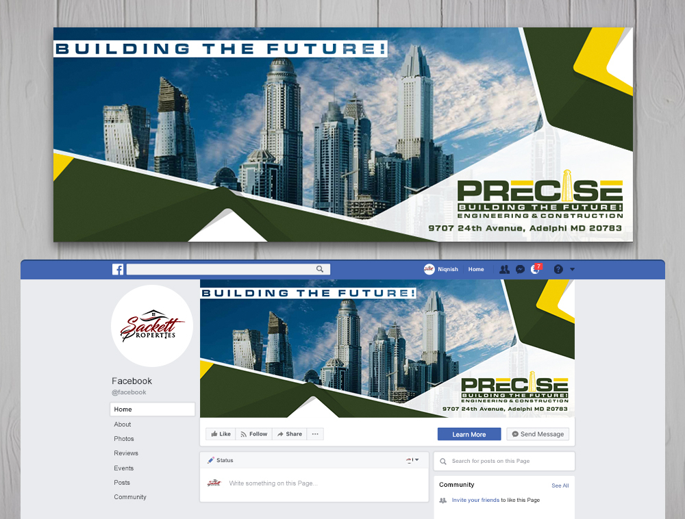 Precise logo design by Niqnish