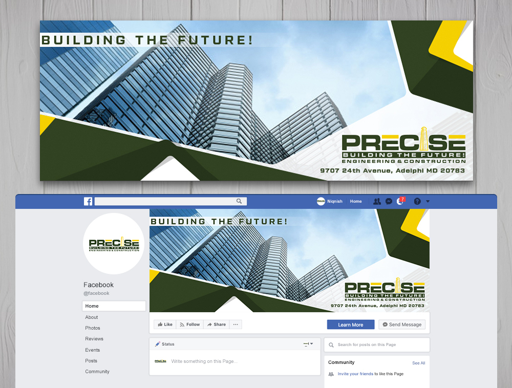 Precise logo design by Niqnish