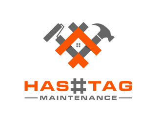 Hashtag Maintenance logo design by brandshark