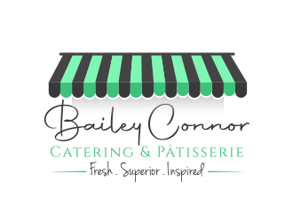 Bailey Connor Catering & Patisserie logo design by keylogo