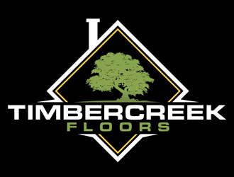 Timbercreek Floors logo design by DreamLogoDesign