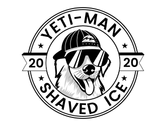 YETI-MAN SHAVED ICE logo design by rgb1