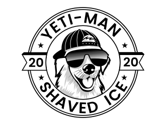 YETI-MAN SHAVED ICE logo design by rgb1