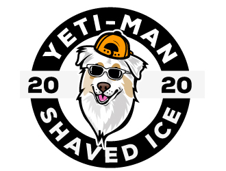 YETI-MAN SHAVED ICE logo design by Logoboffin