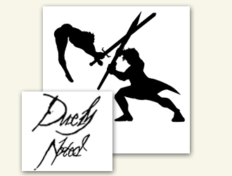 Duely Noted  logo design by PrimalGraphics