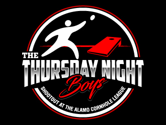 THE THURSDAY NIGHT BOYS logo design by jaize