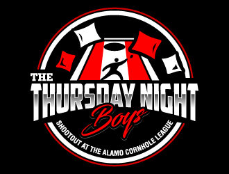 THE THURSDAY NIGHT BOYS logo design by jaize