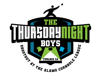THE THURSDAY NIGHT BOYS logo design by kunejo