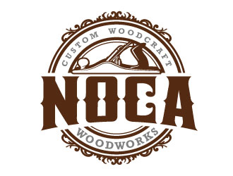 NOCA Woodworks logo design by daywalker