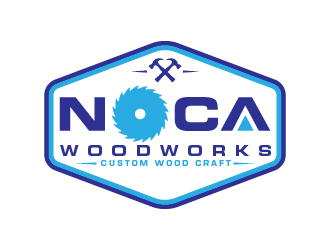 NOCA Woodworks logo design by pambudi