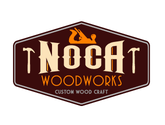 NOCA Woodworks logo design by axel182
