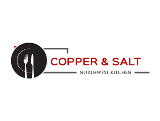 Copper & Salt Northwest Kitchen logo design by mmyousuf