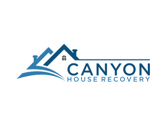 Canyon House Recovery logo design by ndndn