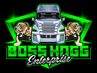 BOSS HOGG ENTERPRISE logo design by DreamLogoDesign