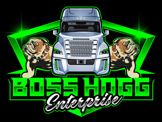 BOSS HOGG ENTERPRISE logo design by DreamLogoDesign