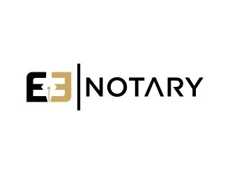 E3 Notary logo design by Kanya