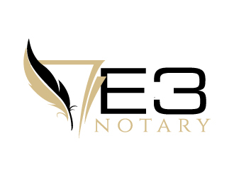 E3 Notary logo design by jaize