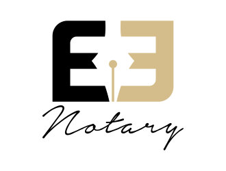 E3 Notary logo design by Kanya