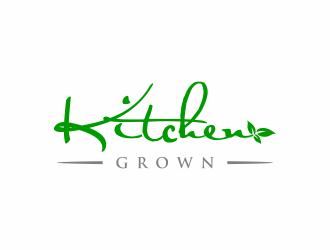 Kitchen Grown logo design by menanagan