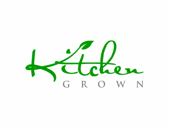 Kitchen Grown logo design by menanagan