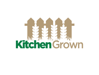 Kitchen Grown logo design by YONK