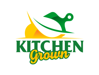 Kitchen Grown logo design by ekitessar