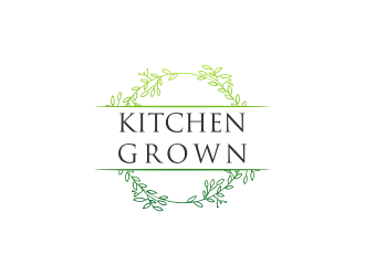 Kitchen Grown logo design by diki