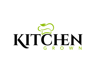 Kitchen Grown logo design by MUSANG