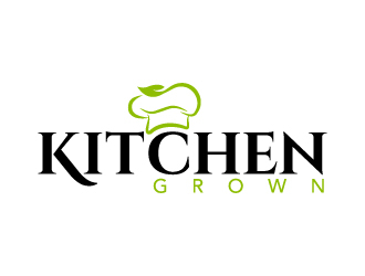 Kitchen Grown logo design by MUSANG