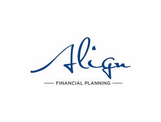 Align Financial Planning logo design by Zeratu