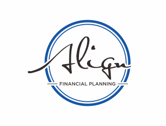 Align Financial Planning logo design by Zeratu