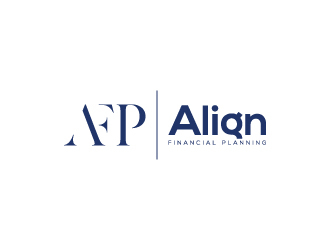 Align Financial Planning logo design by wongndeso