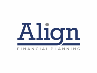 Align Financial Planning logo design by mutafailan