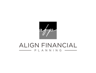 Align Financial Planning logo design by Galfine