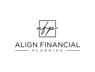 Align Financial Planning logo design by Galfine