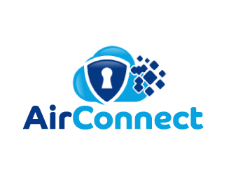 AirConnect logo design by AamirKhan