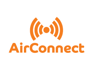 AirConnect logo design by AamirKhan