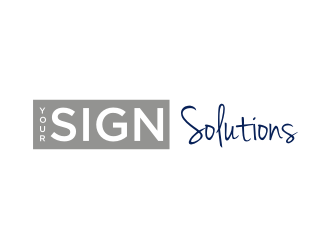 Your Sign Solutions Inc logo design by Sheilla