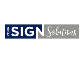 Your Sign Solutions Inc logo design by josephira