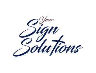 Your Sign Solutions Inc logo design by puthreeone