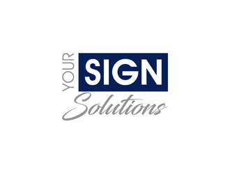 Your Sign Solutions Inc logo design by alby