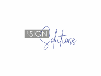 Your Sign Solutions Inc logo design by afra_art