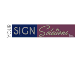 Your Sign Solutions Inc logo design by AamirKhan