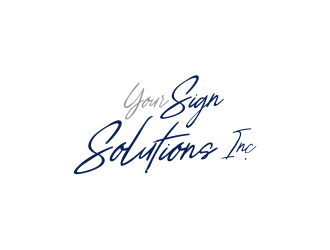 Your Sign Solutions Inc logo design by diki