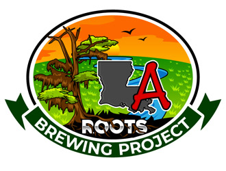 LA Roots Brewing Project logo design by DreamLogoDesign