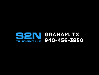S2N Trucking LLC logo design by sodimejo