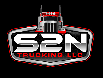 S2N Trucking LLC logo design by AamirKhan