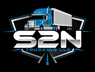 S2N Trucking LLC logo design by AamirKhan